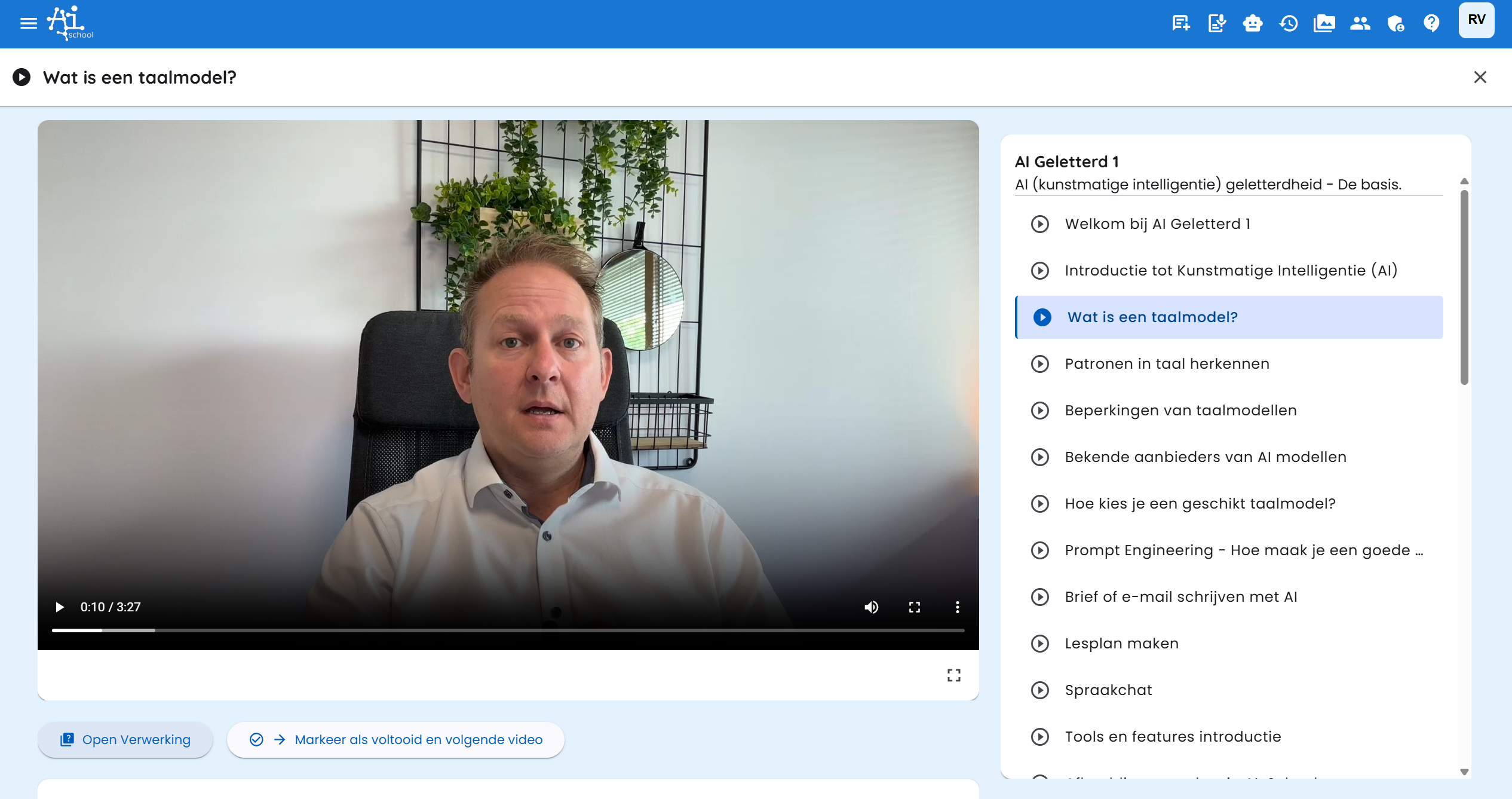 Overzicht oefeningen