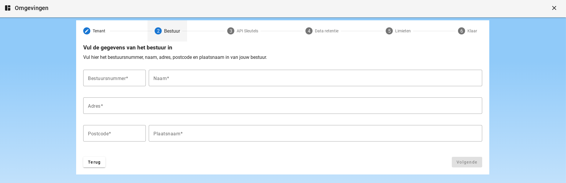 Configurer l&#39;administration